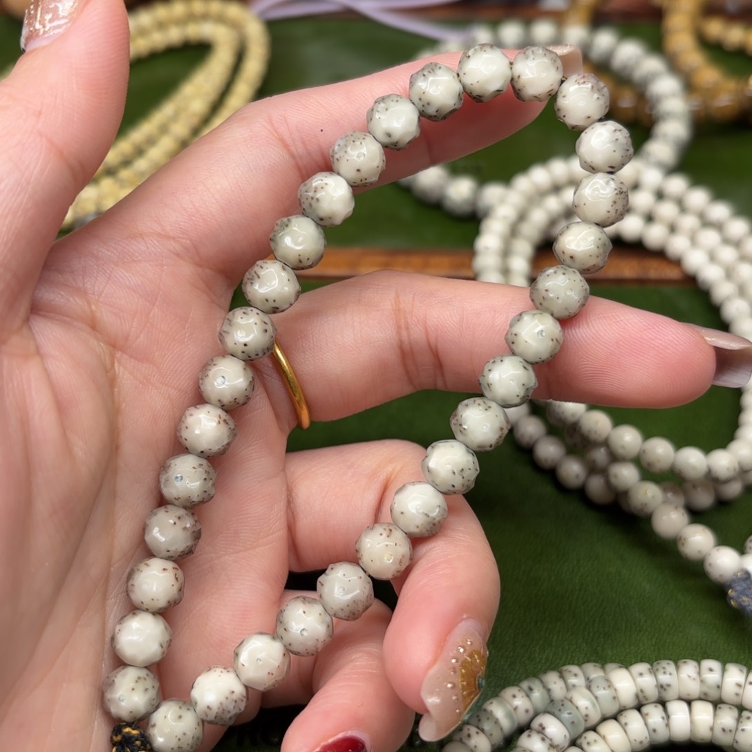 星月菩提手串8改无相手持❗️全玉化小冰糖❗️