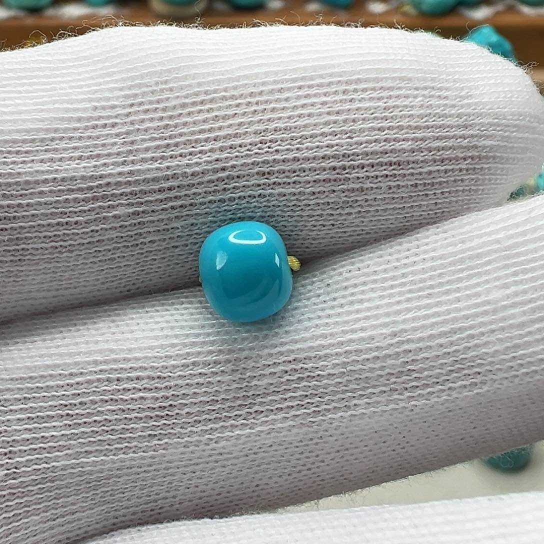 绿松石老型珠 未镶嵌