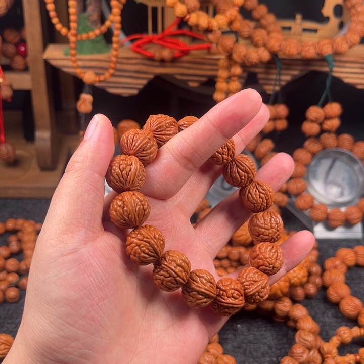 桃核手串链接手串2