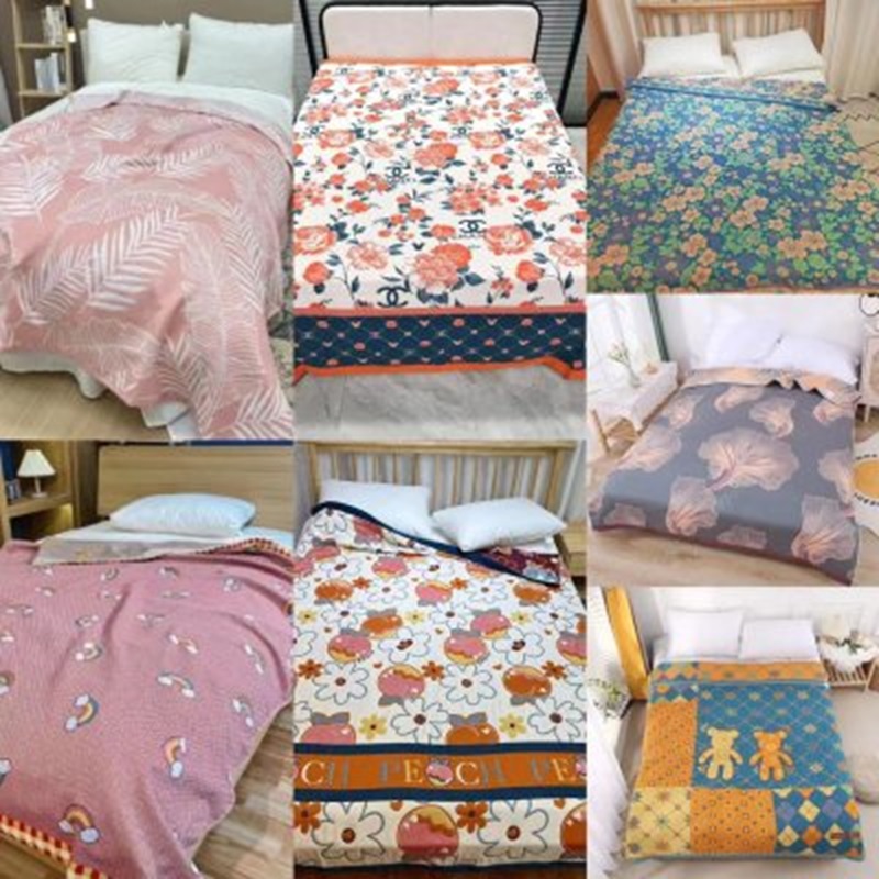 【孤品01】可铺可盖多层纱布亲肤通用高端床盖