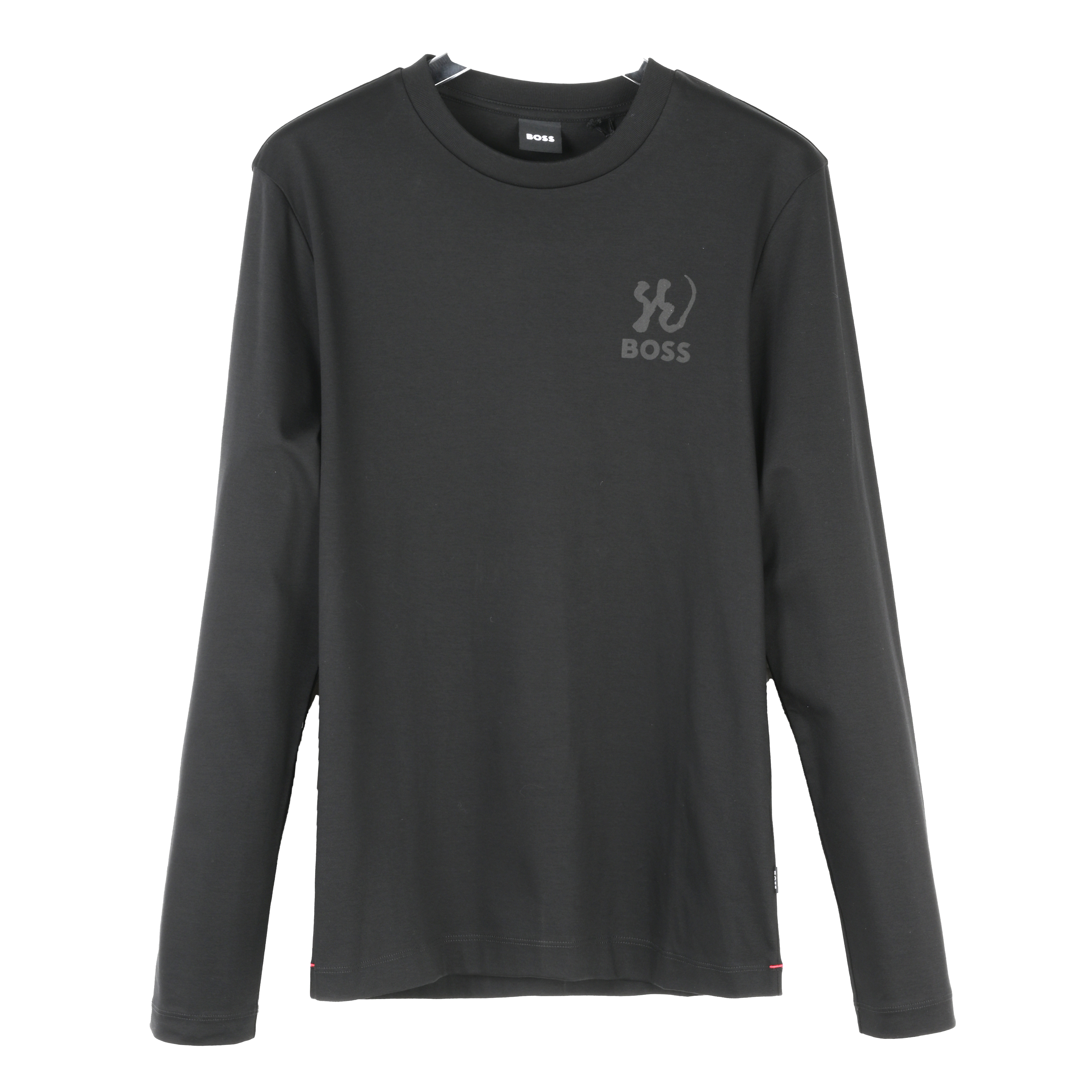 HugoBoss/雨果博斯男士圆领纯棉长袖T恤上衣50510110 001