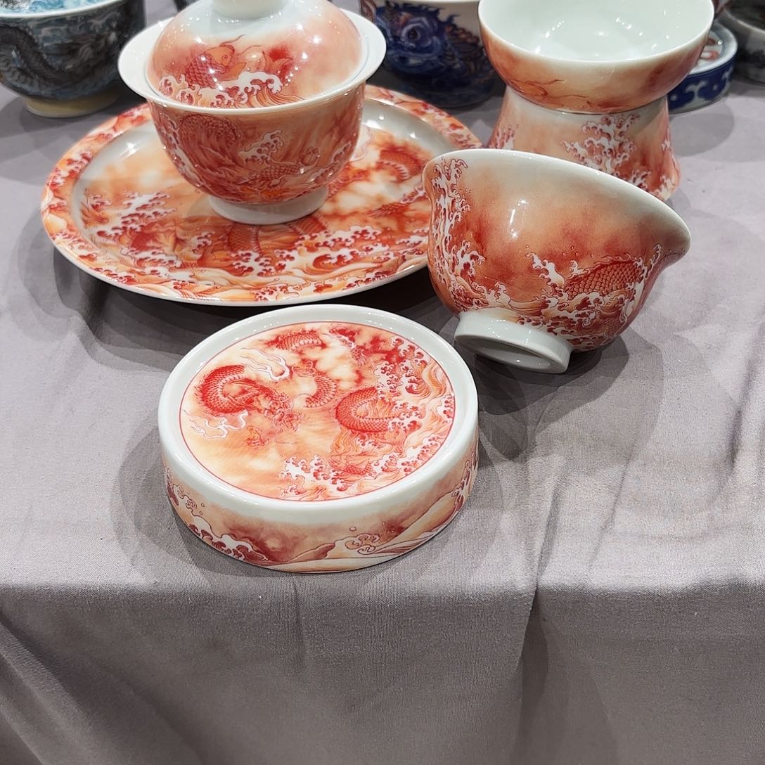 瓷片景德镇瓷器展和