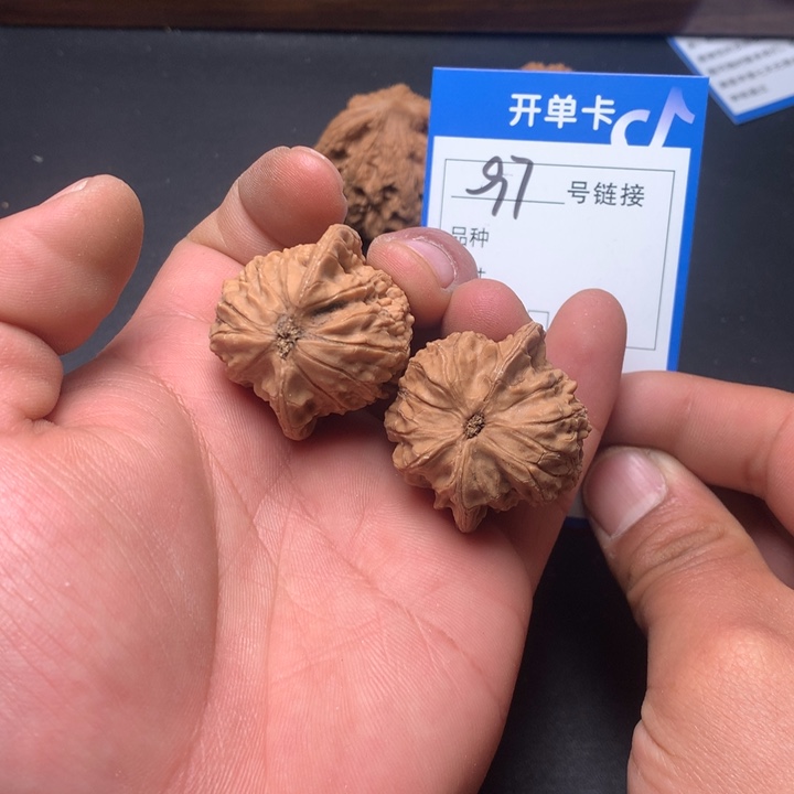 文玩核桃把件35公子帽97