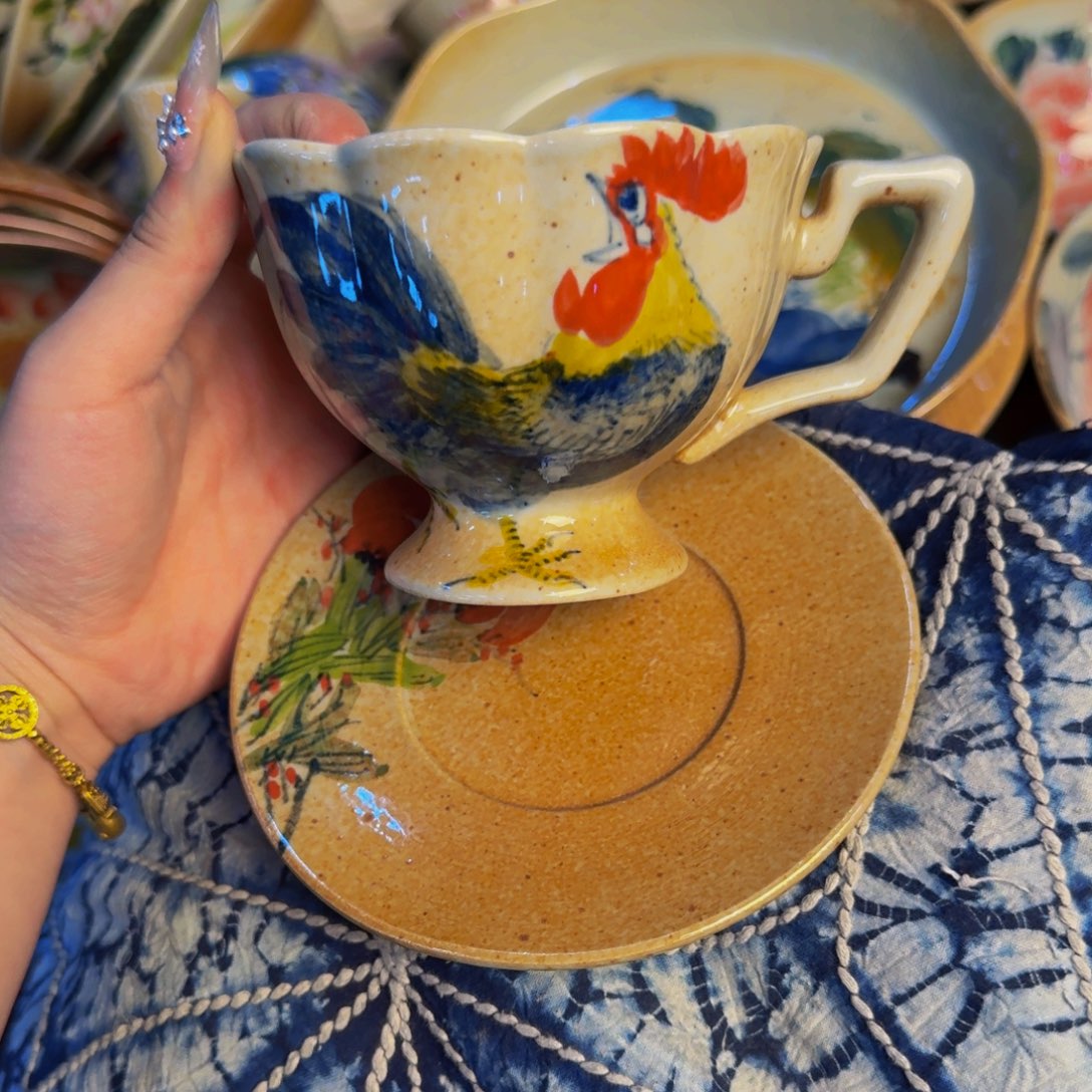 瓷片景德镇陶瓷手工手绘