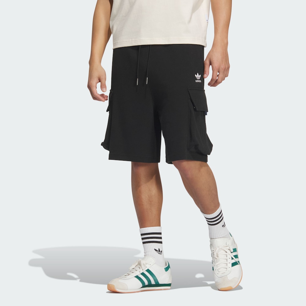 adidas/阿迪达斯三叶草CARGO经典复古潮流中性休闲工装运动短裤