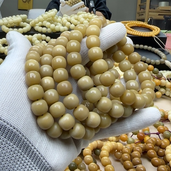 菩提根/象牙果手串11.12 5年 鬼工