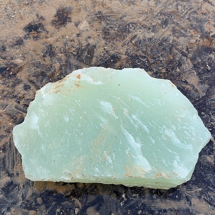 黄***主蛇纹石玉未镶嵌天然岫玉多样性发一