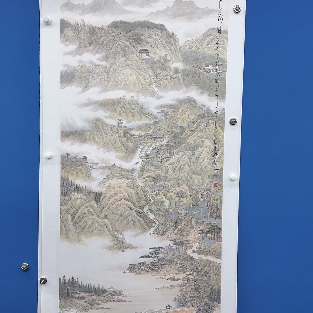 国画多次参加国内外大型画展