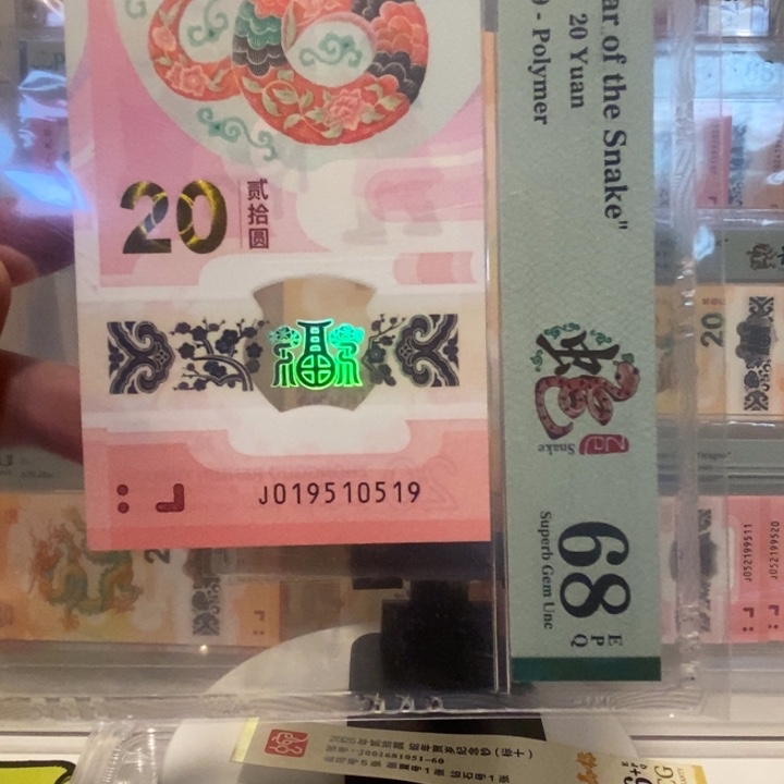 蛇钞标准生日号0519