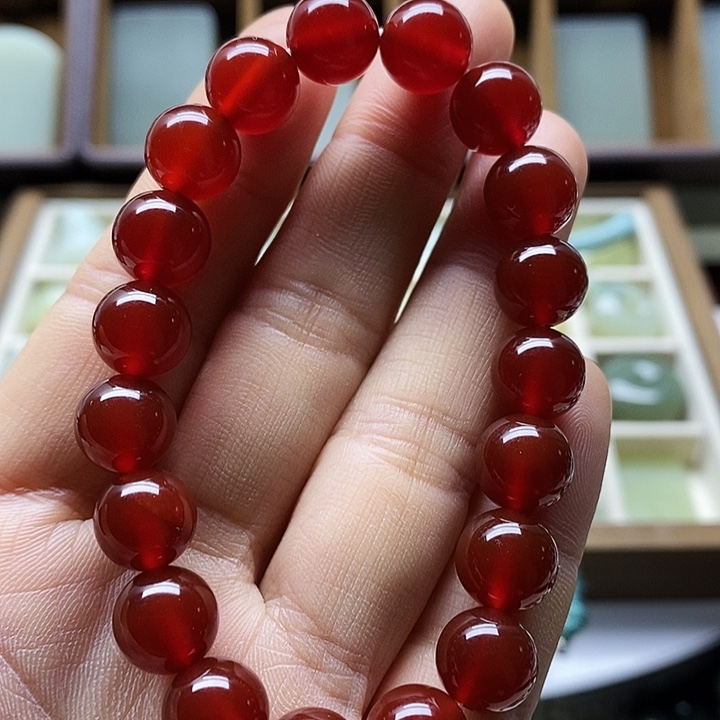 玛瑙/玉髓未镶嵌手链