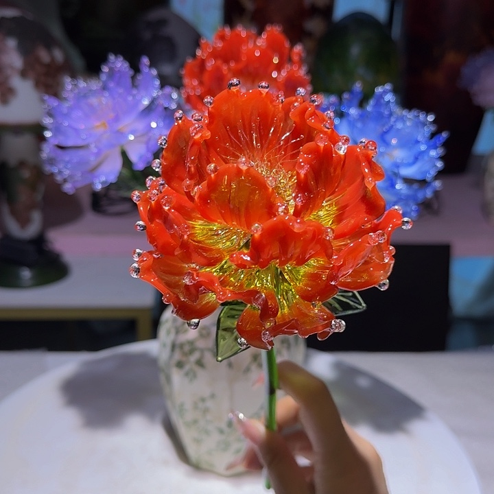 手工艺品琉璃4层111111