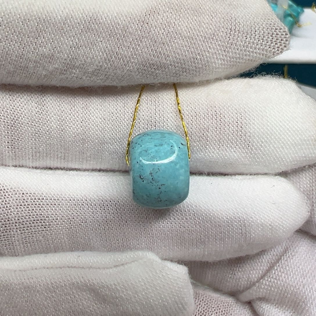 绿松石未镶嵌配饰直径12.2