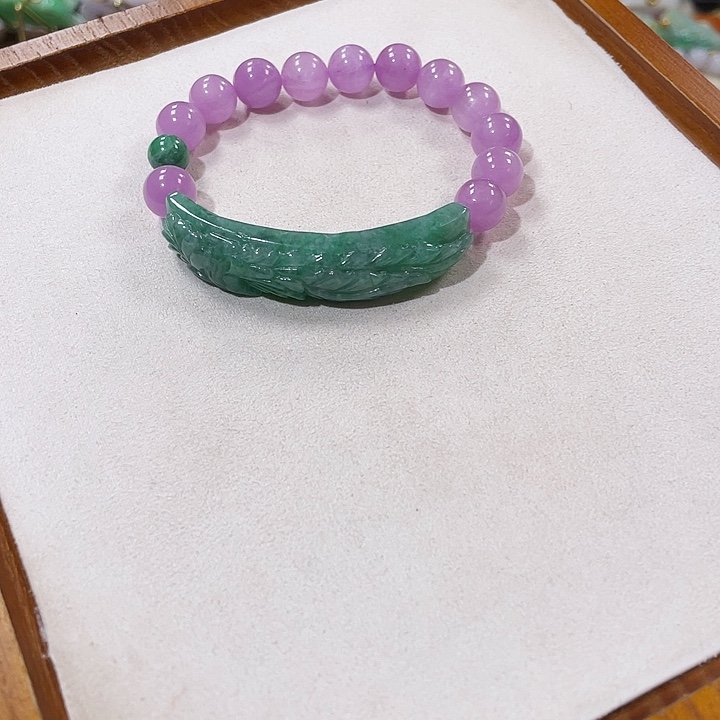 未镶嵌手链翡翠翡翠手牌