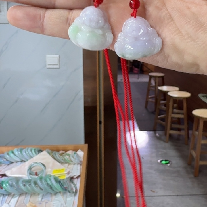 翡翠吊坠(不含链)未镶嵌纯天然缅甸翡翠A货多样性发一