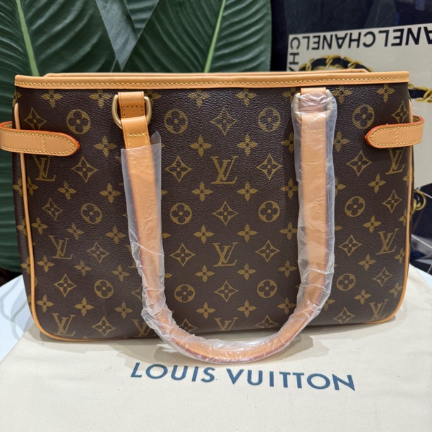 95新 LouisVuitton/路易威登 中号横版南瓜包手提单肩包 植糅换新