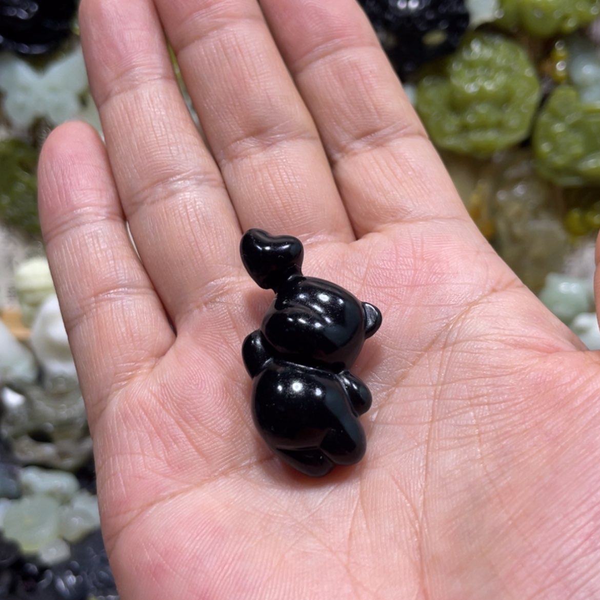 【闪购商品】岫玉颈饰未镶嵌37吊坠