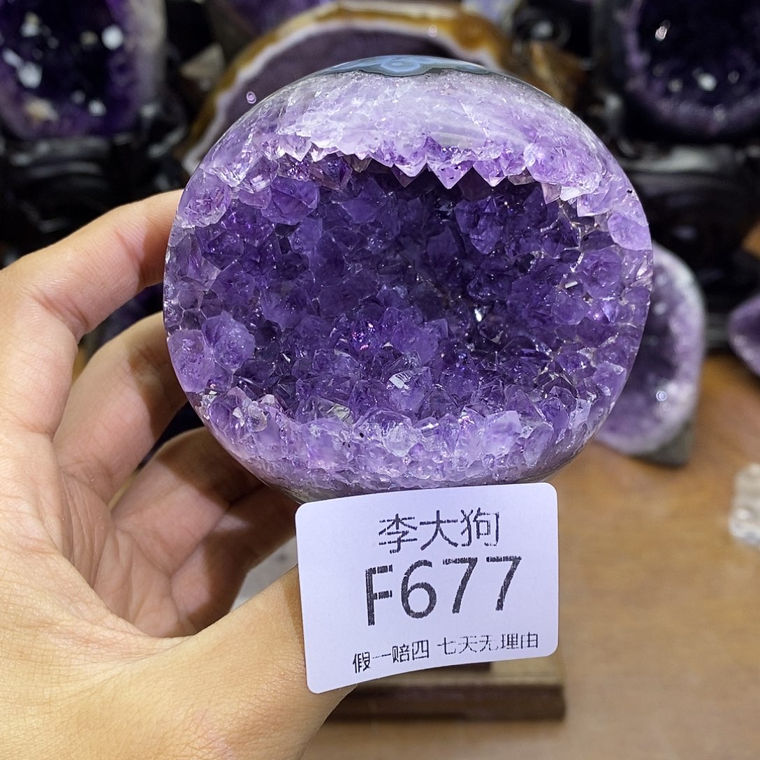 大型摆件（非配饰）未镶嵌紫晶