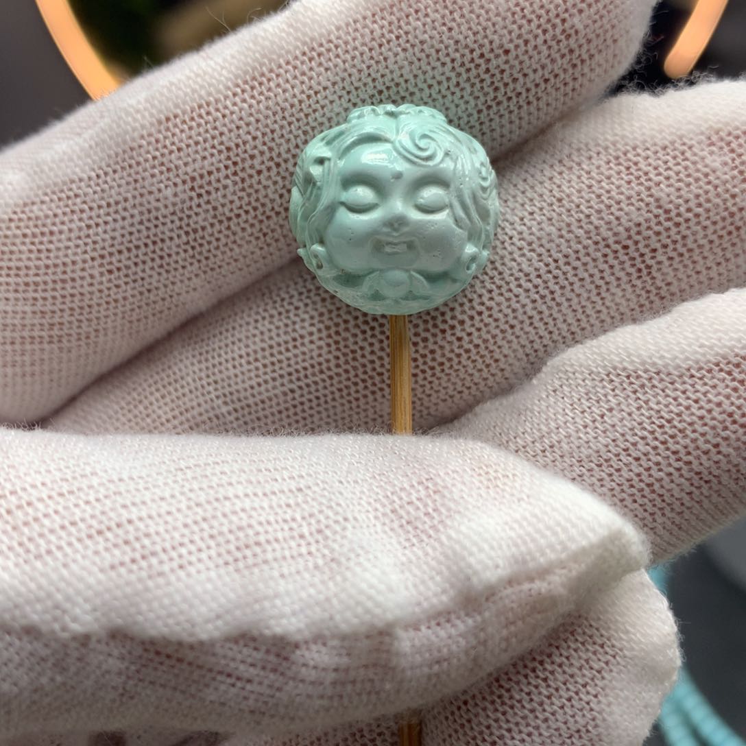 绿松石挂件未镶嵌