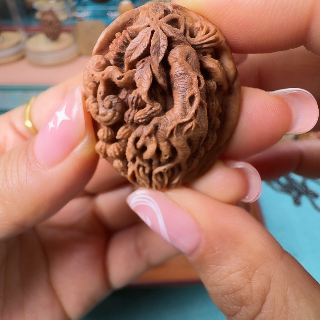 橄榄核手串/手链核潮核雕手工制作