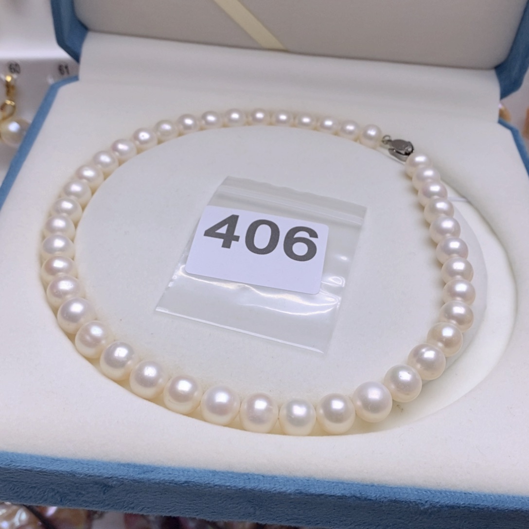 淡水珍珠颈饰银S925镶嵌a**儿406