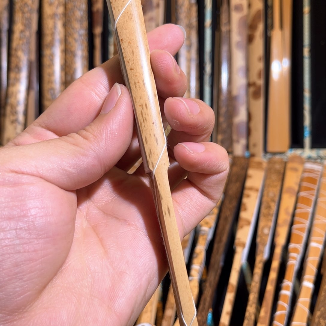 扇子子*湘妃竹文玩折扇