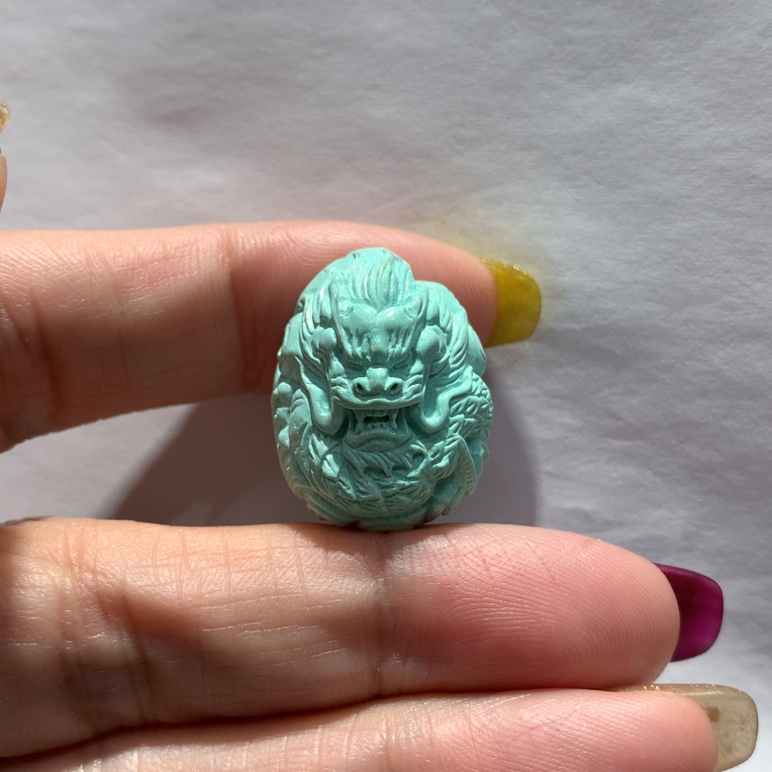 未镶嵌绿松石吊坠