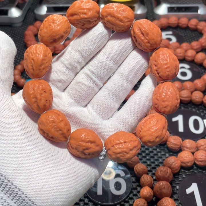 文玩核桃手串核桃手串1.9尺寸全品
