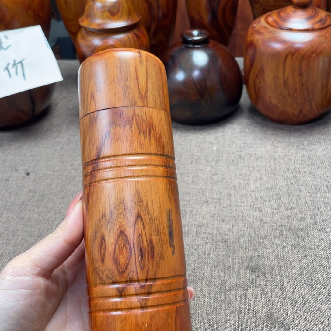 黄花梨/降香黄檀罐子