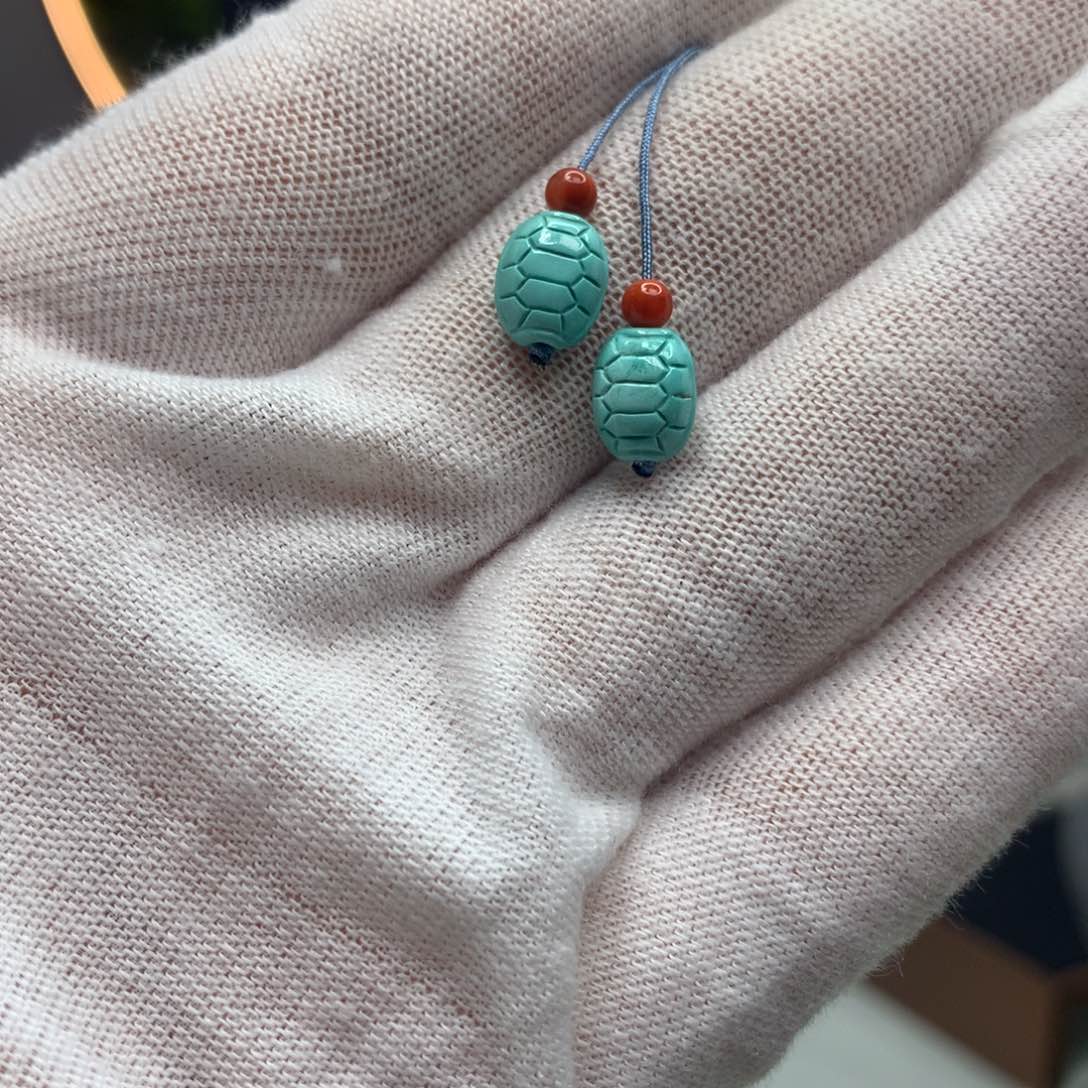 绿松石挂件未镶嵌