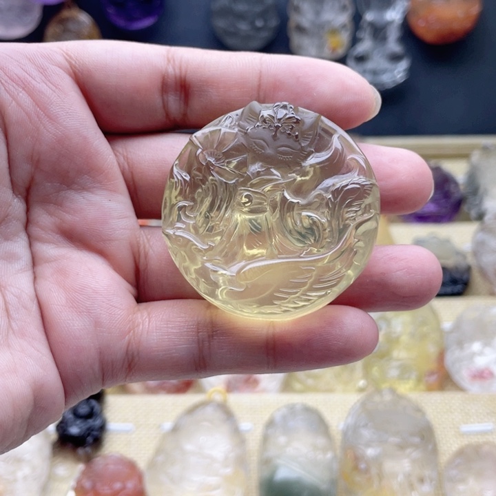 荔***之吊坠(不含链)未镶嵌水晶