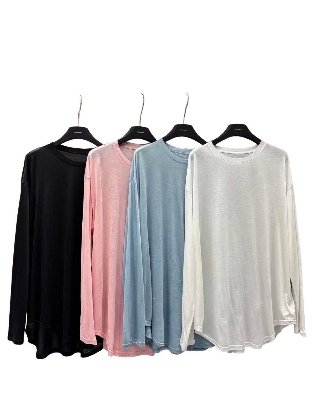 【佳老板】“25268#夏款韩系时尚百搭纯色T恤