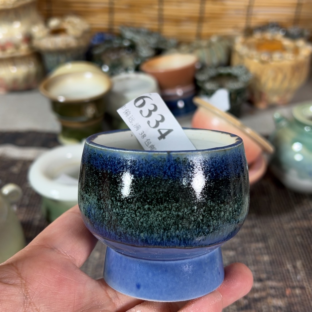 红陶景德镇手工花盆