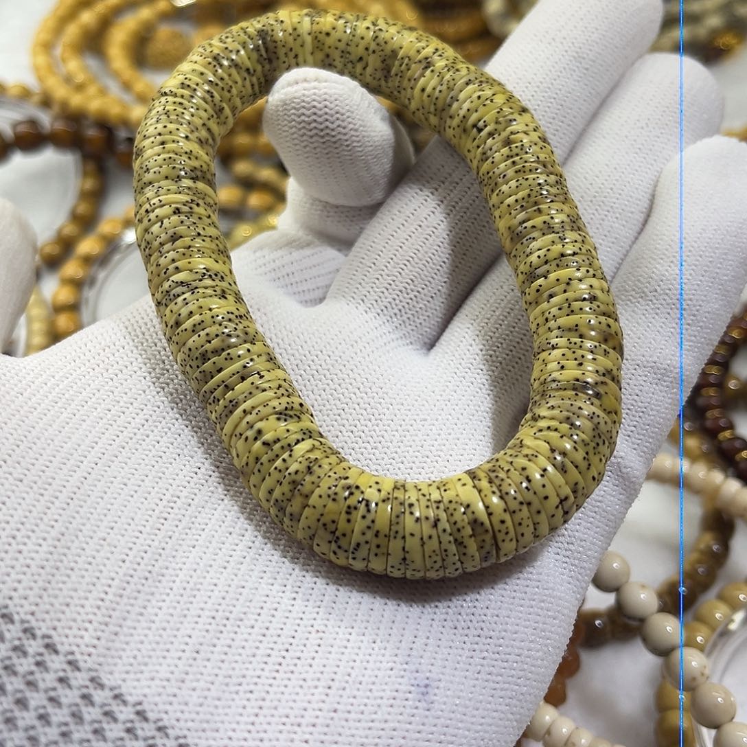 吊坠星月菩提薄切单圈