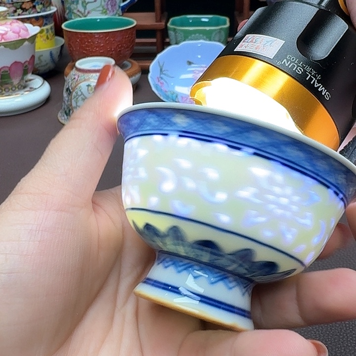 瓷片景德镇仿古手工制作精品展示