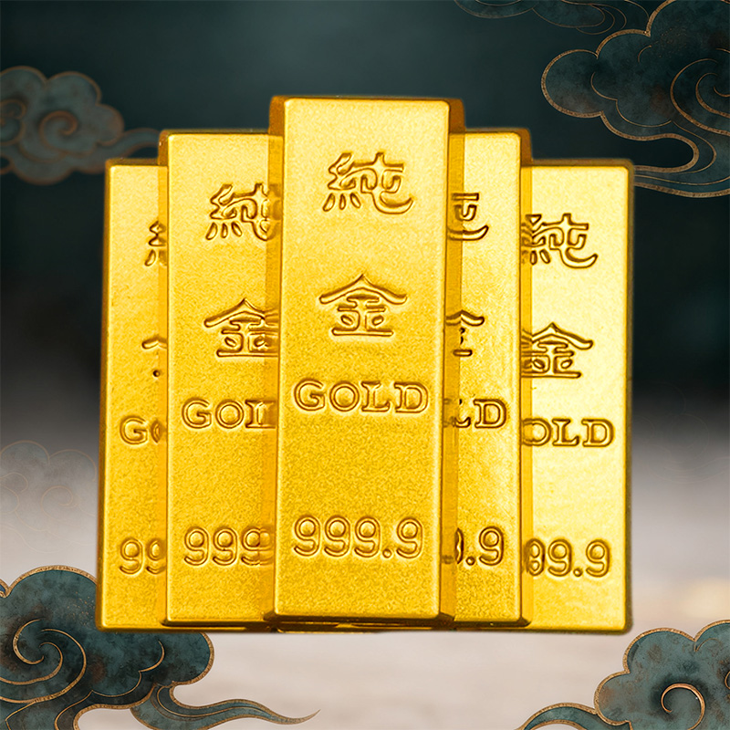 【仿真金条】实心仿真金条摆件家居工艺品装饰礼物米缸家用