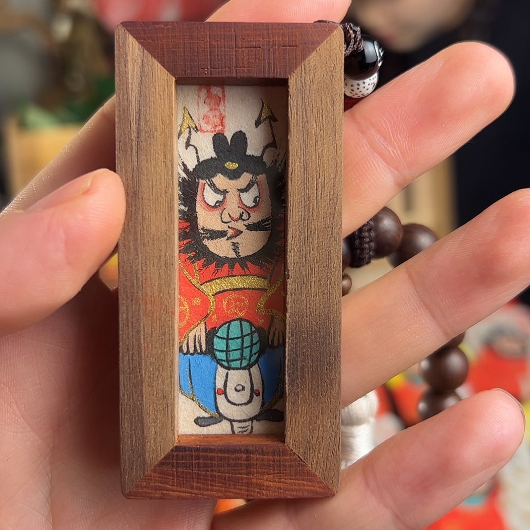 李***️纯手绘钟馗文创画