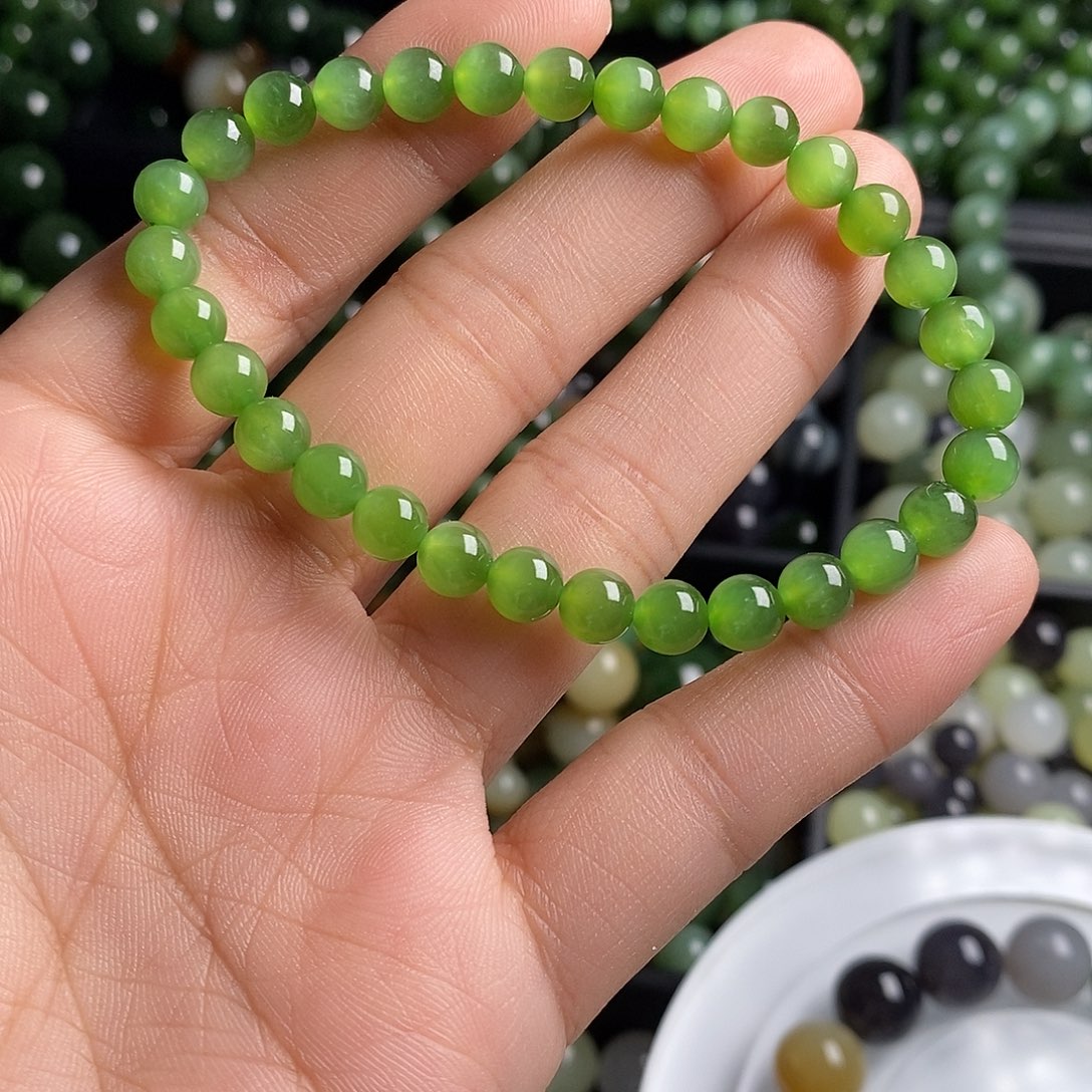 未镶嵌手链和田玉（碧玉）