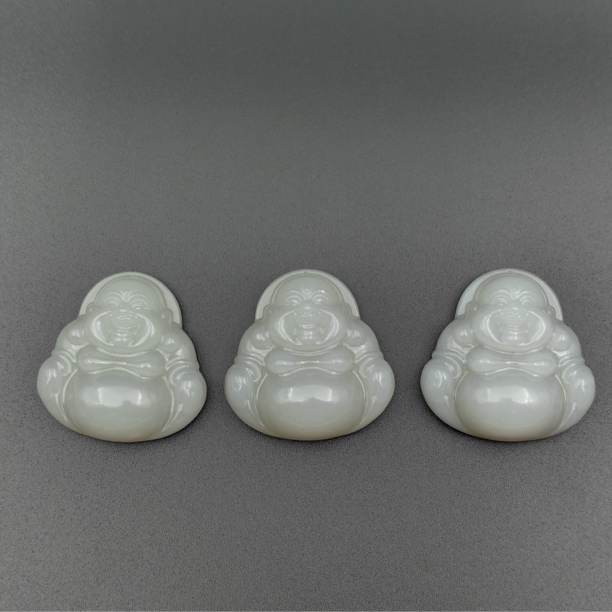 【岁龙甄选】和田玉烟紫佛公（多样性发一件）