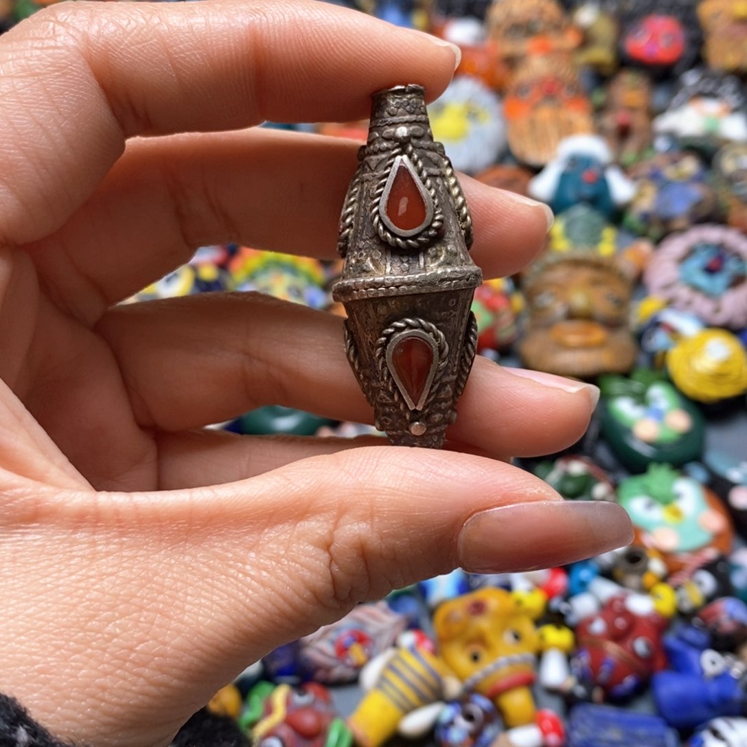 琉璃颈饰印度尼西亚配件