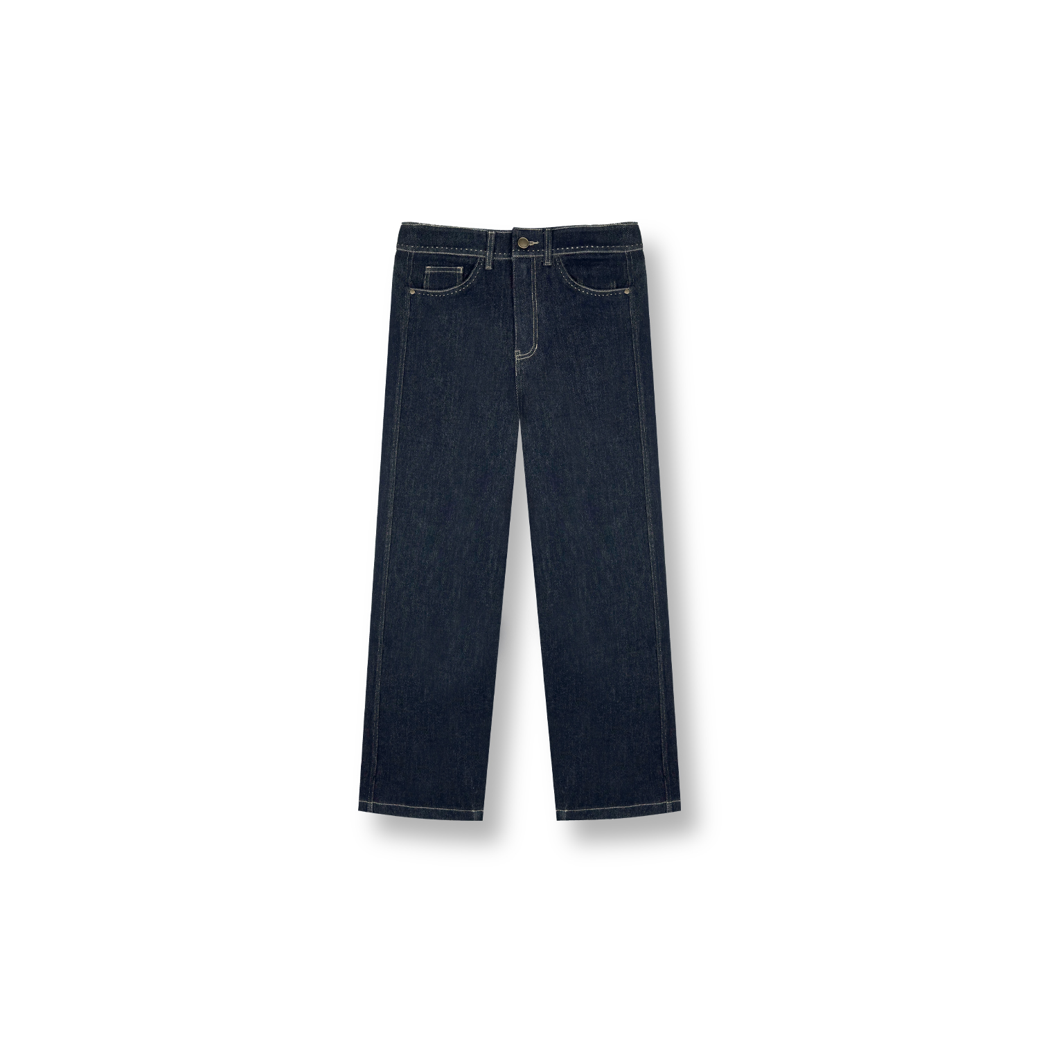 25s秋季新款丹宁风休闲百搭牛仔裤（TC82552）【1072】