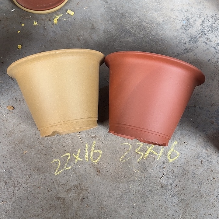 22×16两只手工斗盆