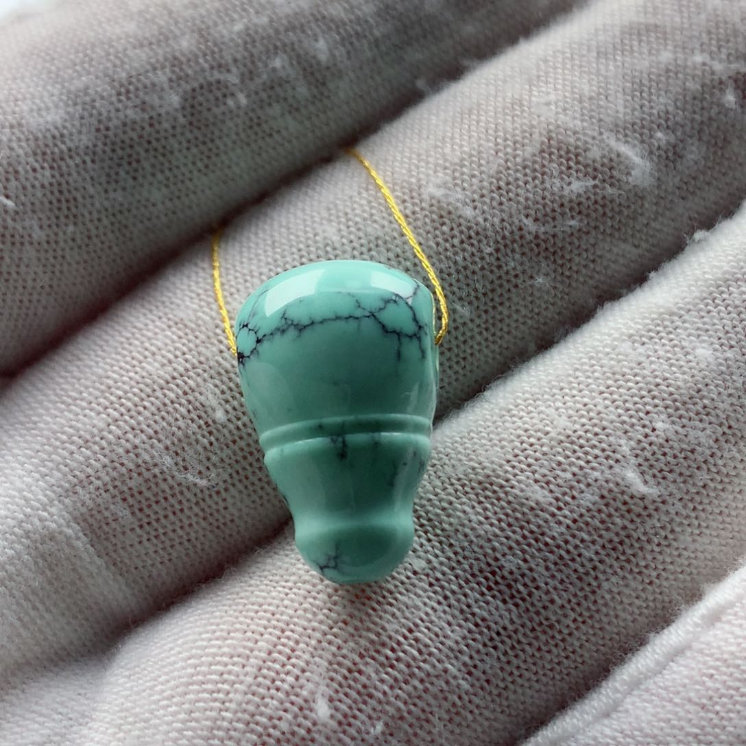 绿松石三通未镶嵌