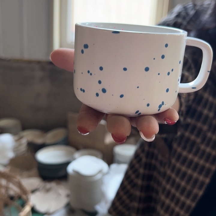 新骨瓷杯子2只装