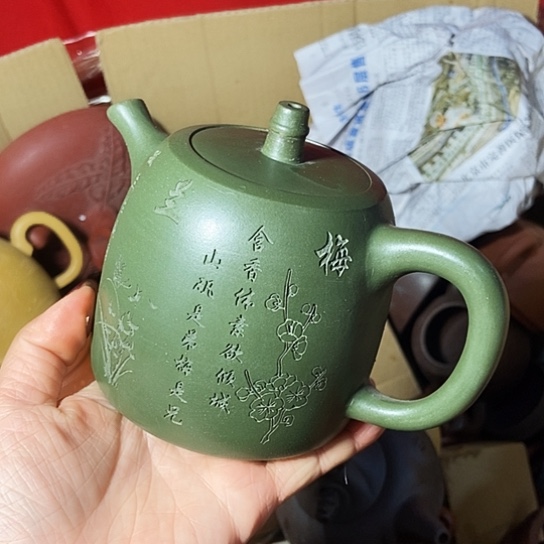 茶壶紫砂手工制作宜兴紫砂壶