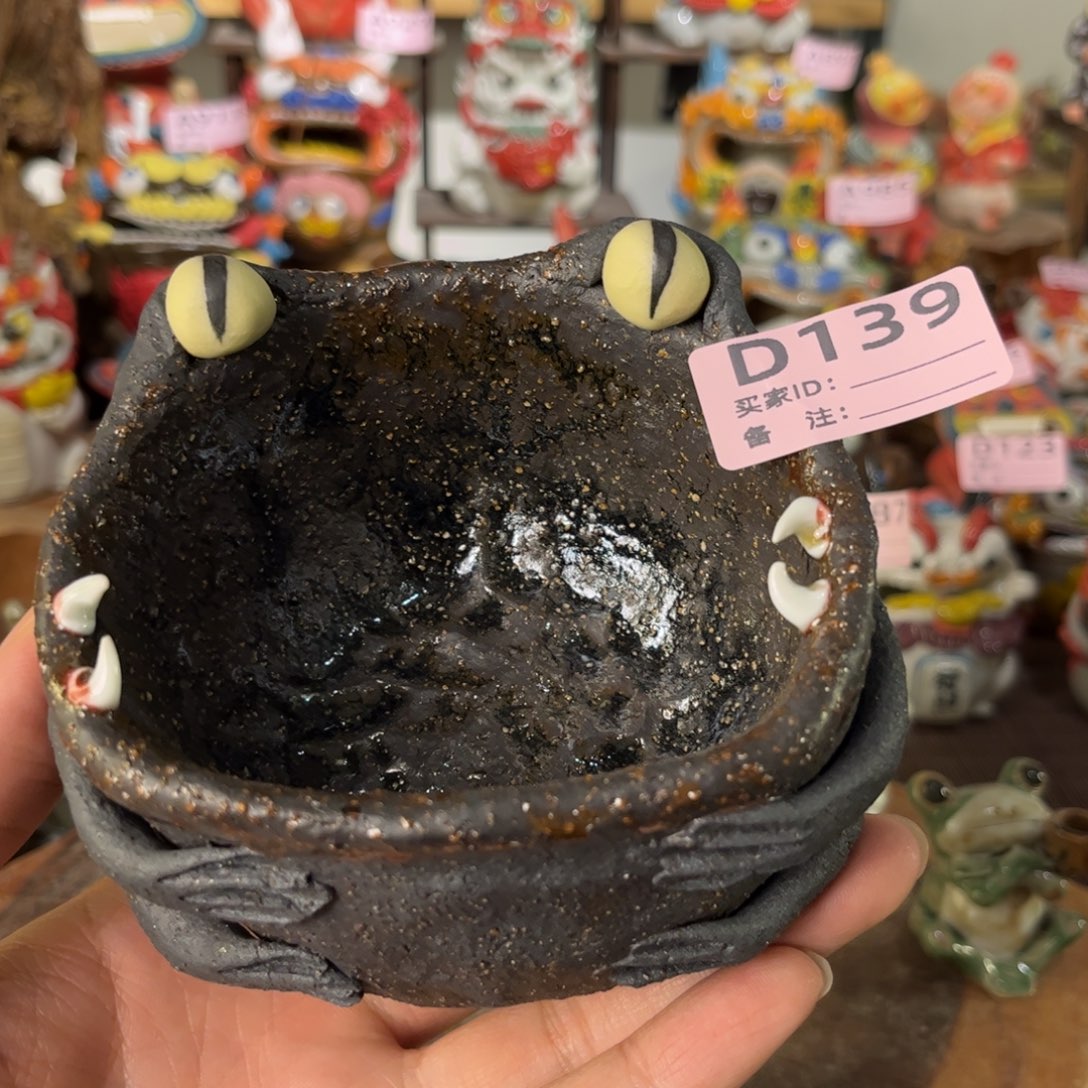 泥塑纯手工茶宠摆件