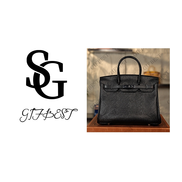 【尺寸：30*15*22】H-Liz原创设计高定真皮单肩手提斜挎女包9619P