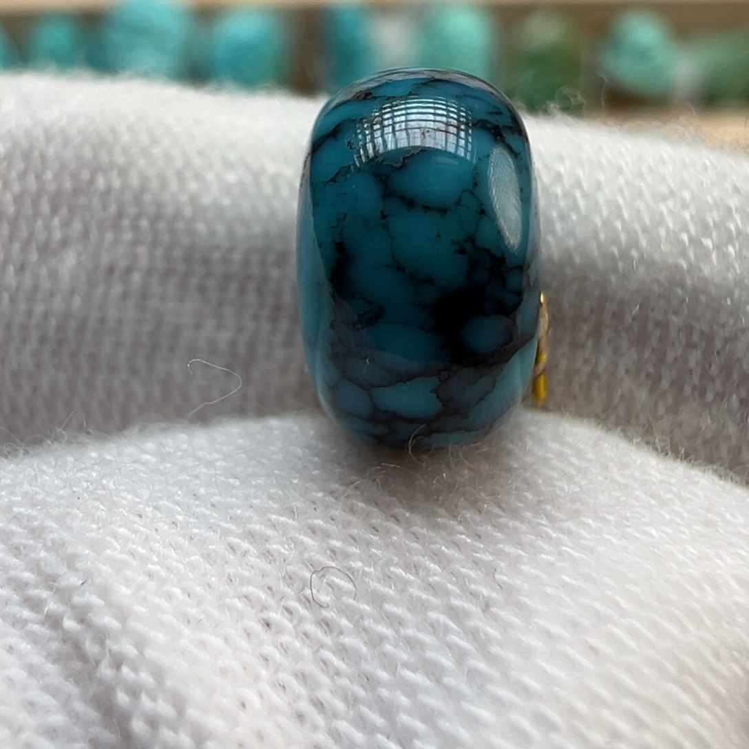 绿松石未镶嵌配饰8.8×5.3