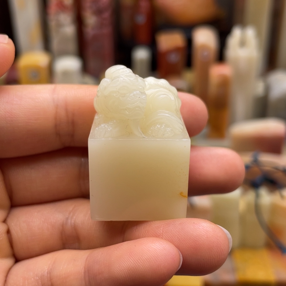 寿山石秦***物寿山石尺寸123