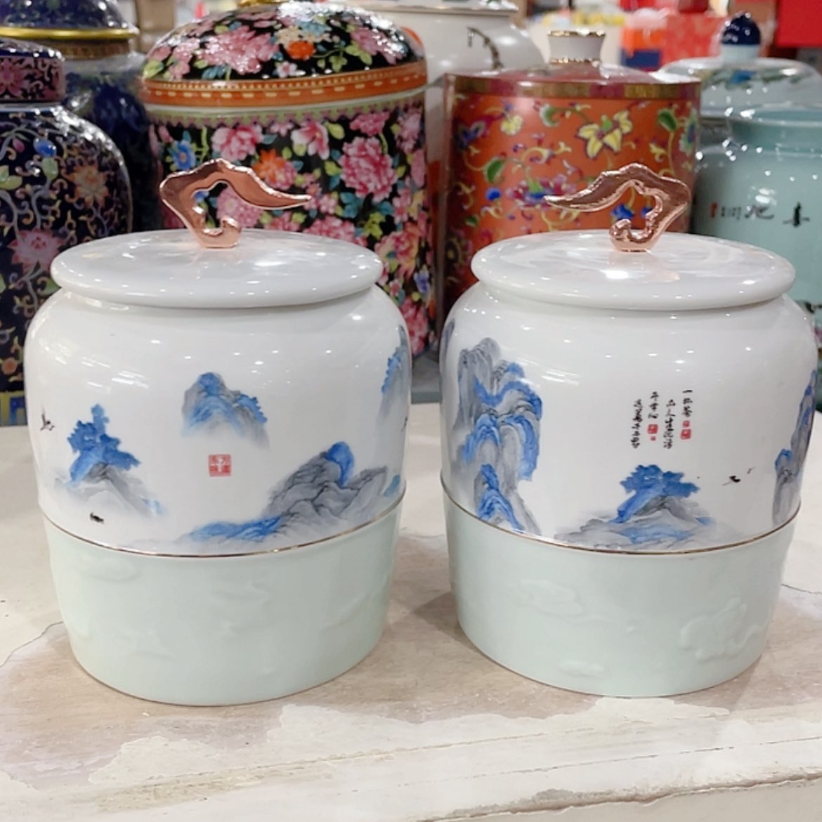 【闪购商品】罐陶瓷茶叶罐密封罐