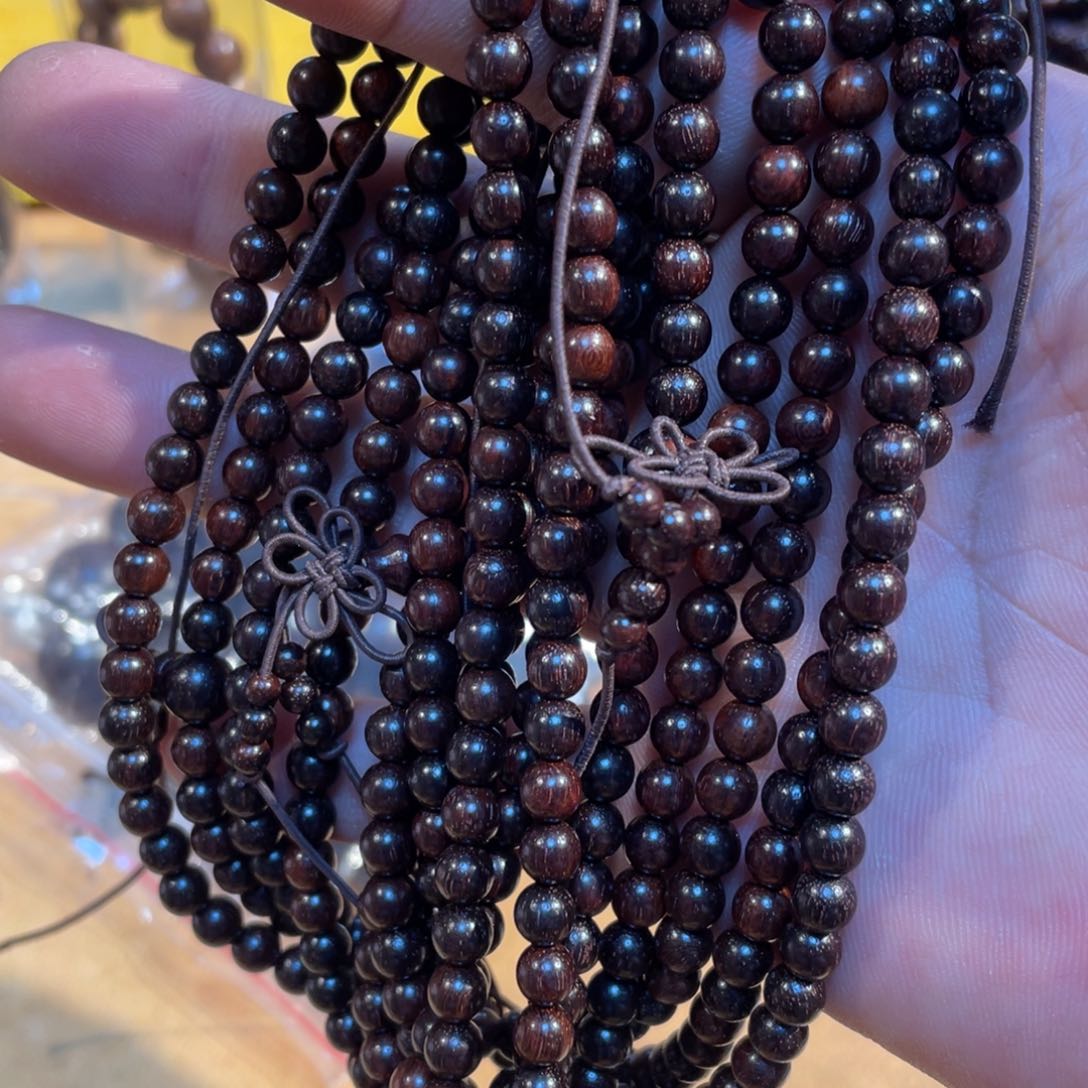 檀香紫檀（小叶紫檀）0.6！108颗